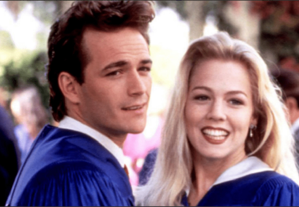 Jennie Garth, Luke Perry, Beverly Hills, 90210